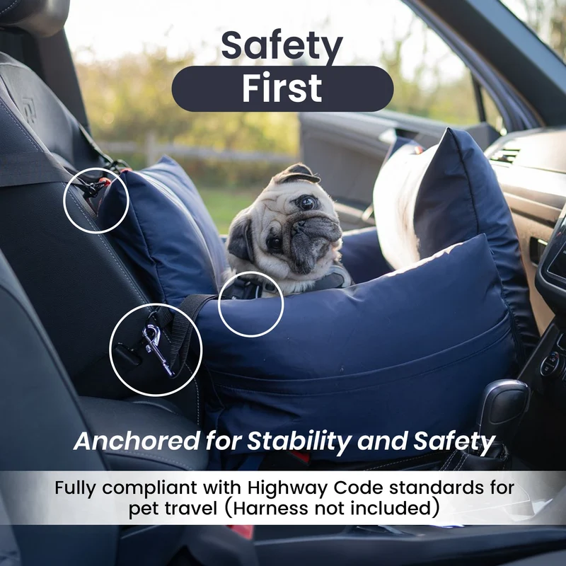 Luther Bennett ISOFIX Travel Dog Car Seat 2.0