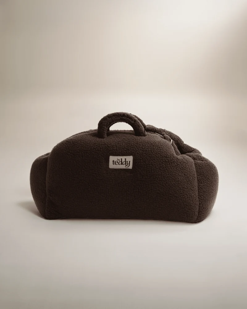 By Teddy The Cosy Dog Car Seat | 3-in-1 | Vegan Sherpa Fabric