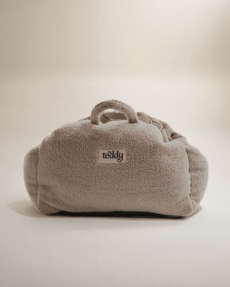 By Teddy The Cosy Dog Car Seat | 3-in-1 | Vegan Sherpa Fabric