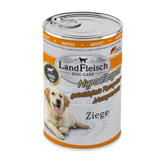 Landfleisch Dog Care Hypoallergen Ziege - 6x400g