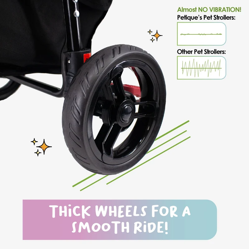 Petique Revolutionary Pet Stroller