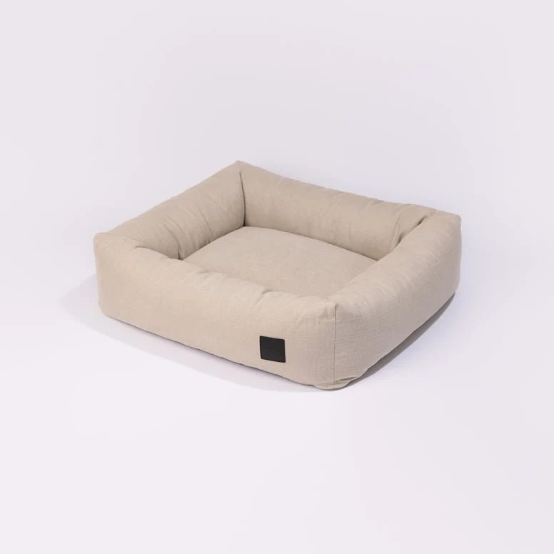 PillowVilla Dog Bed DREAM Linen-Cotton