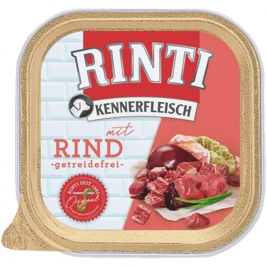 Rinti Schale Kennerfleisch mit Rind - 9x300g
