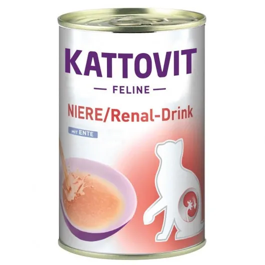 Kattovit Niere/Renal-Drink mit Ente - 24x135ml