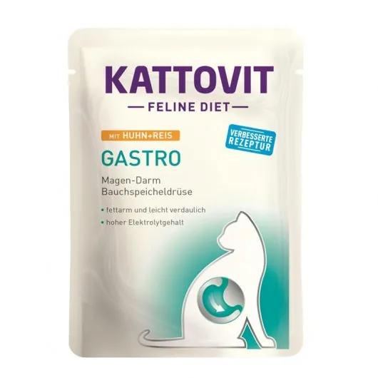 Kattovit PB Gastro Huhn & Reis - 24x85g