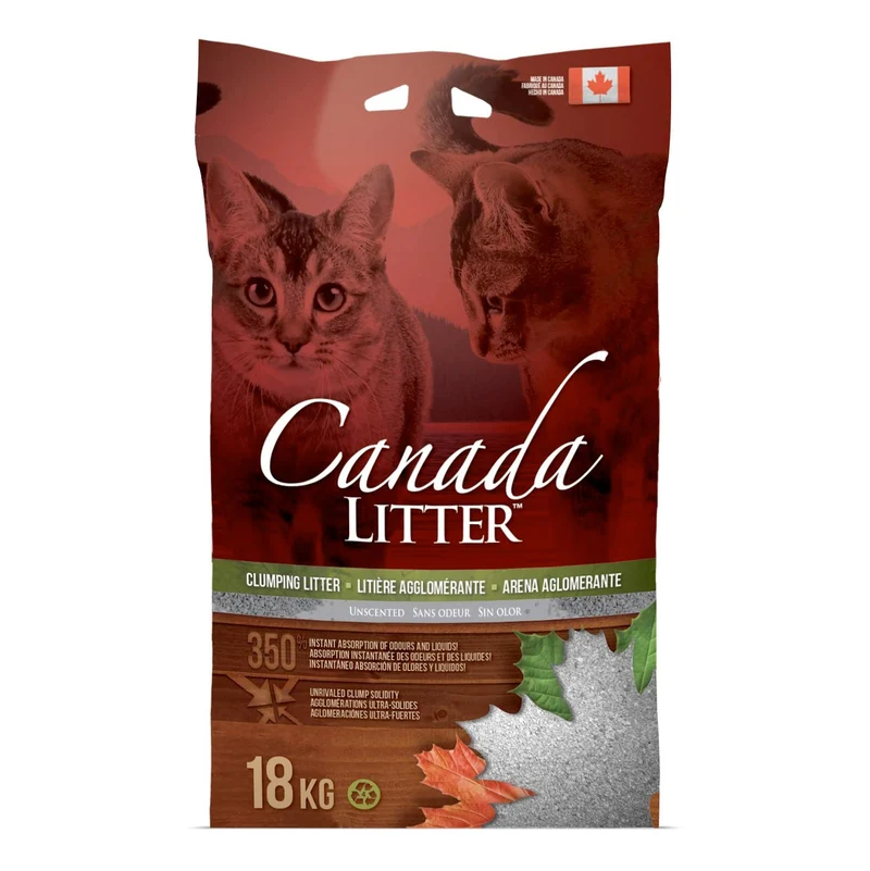 Canada LITTER Unscented Clumping Cat Litter