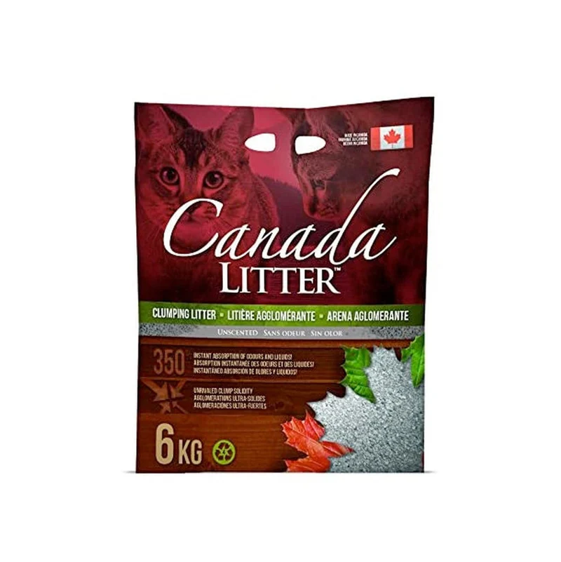 Canada LITTER Unscented Clumping Cat Litter