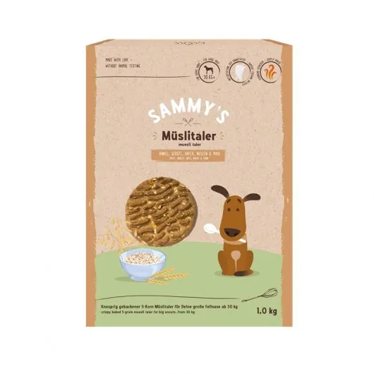 Bosch Sammys Müslitaler - 4x1kg