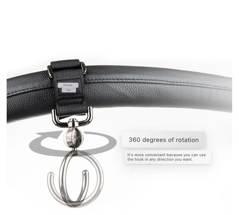 Ibiyaya Stroller Baggage Spin Hooks