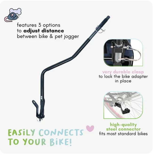 Petique Breeze & Trailblazer Bike Tow Adapter