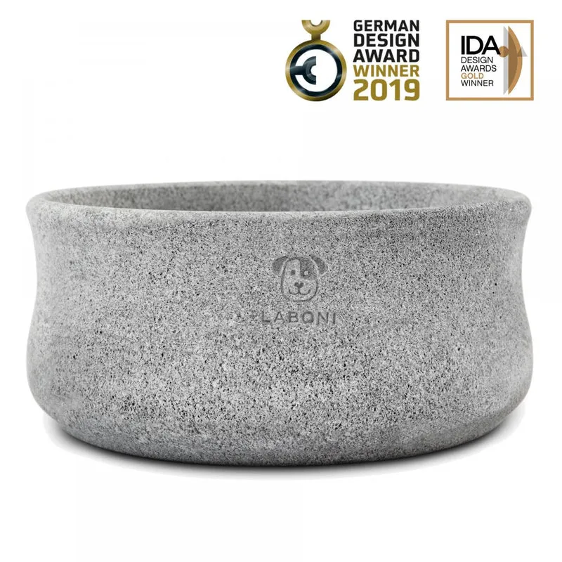 Laboni Soapstone Pet Bowl Rocky | Self Cooling