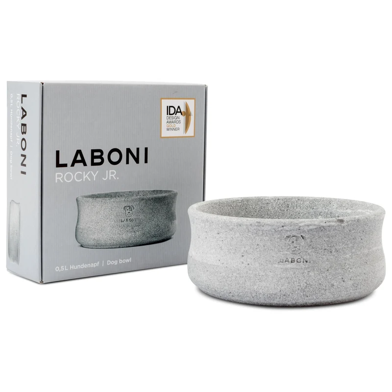 Laboni Soapstone Pet Bowl Rocky | Self Cooling