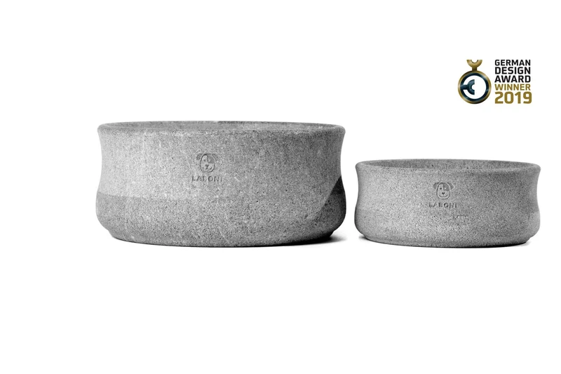 Laboni Soapstone Pet Bowl Rocky | Self Cooling
