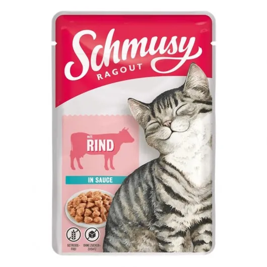 Schmusy Ragout mit Rind in Sauce - 22x100g