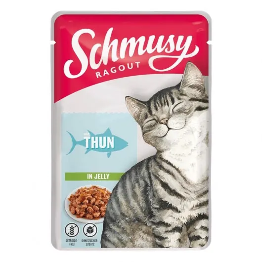 Schmusy Ragout mit Thunfisch in Jelly - 22x100g