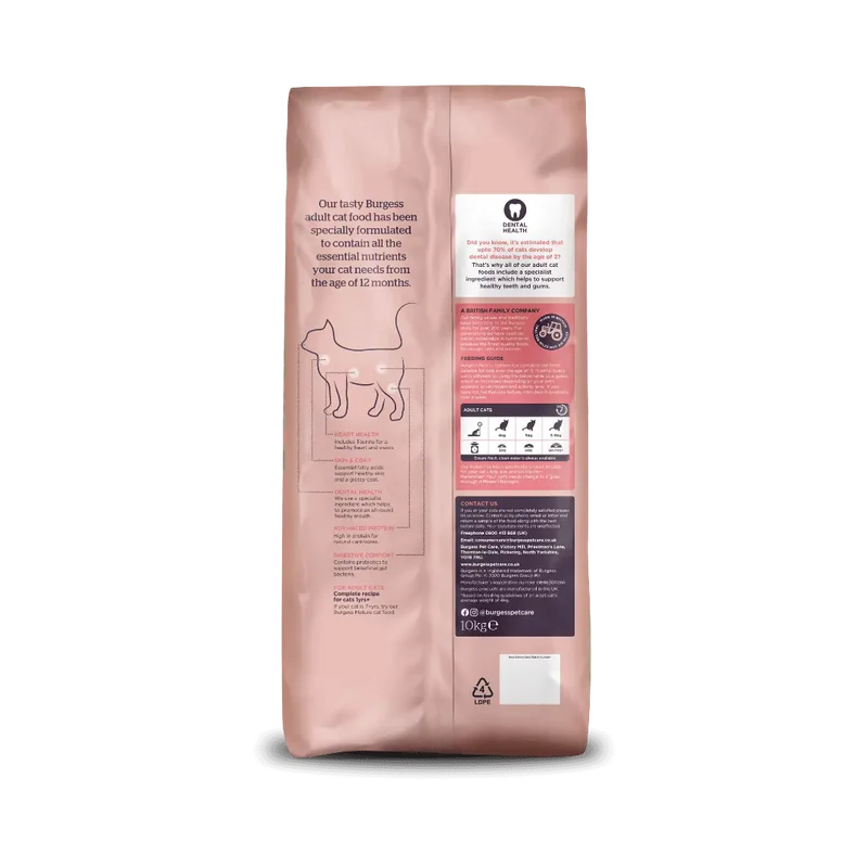 Burgess Complete Scottish Salmon Adult Cat Dry Food