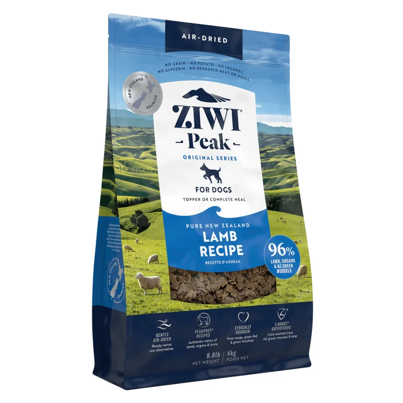 ZIWI Peak Air Dried Lamb Dry Dog Food