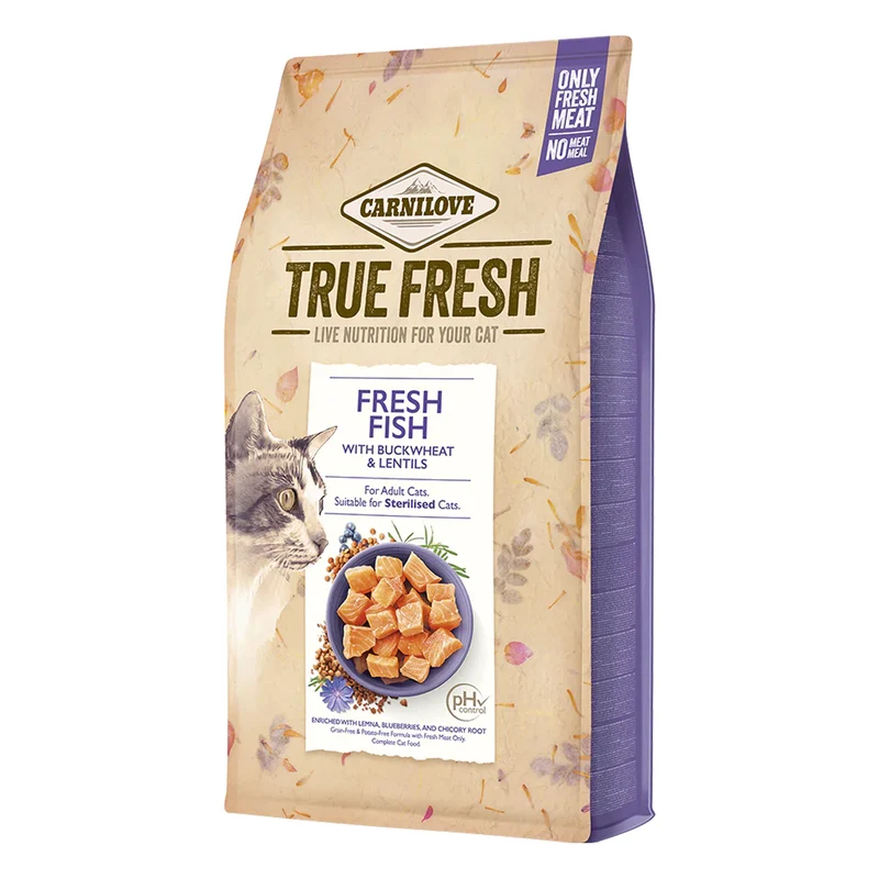 Carnilove True Fresh Fish for Adult Cats Dry Food 1.8KG