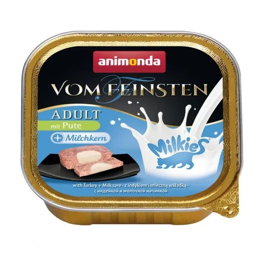 Animonda vom Feinsten Milkies Pute plus Milchkern - 32x100g