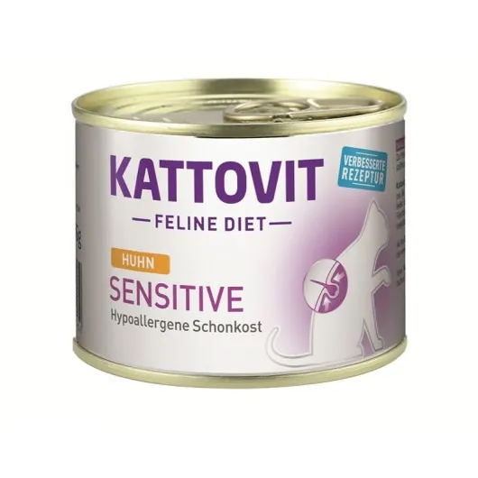 Kattovit Dose Feline Diet Sensitive Huhn - 12x185 g