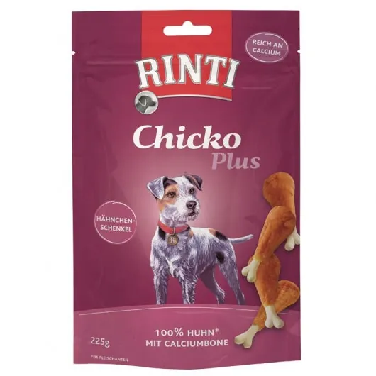 Rinti Chicko Plus Hähnchenschenkel mit Calciumbone - 225 g