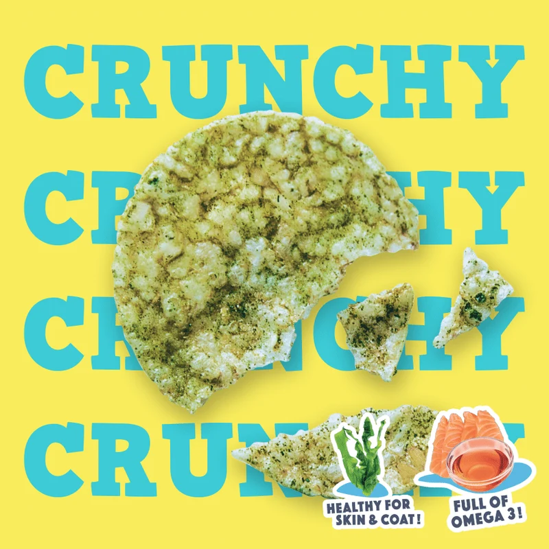 Smoofl Crunchy Salmon & Algae Pops Dog Treats - 24G