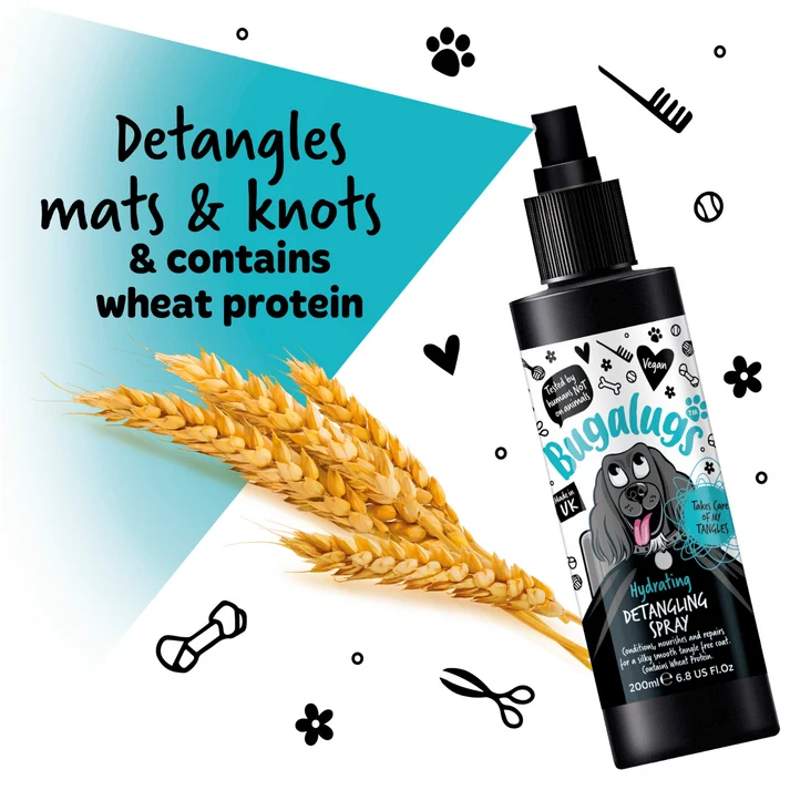 Bugalugs Hydrating Detangling Dog Spray 200ML