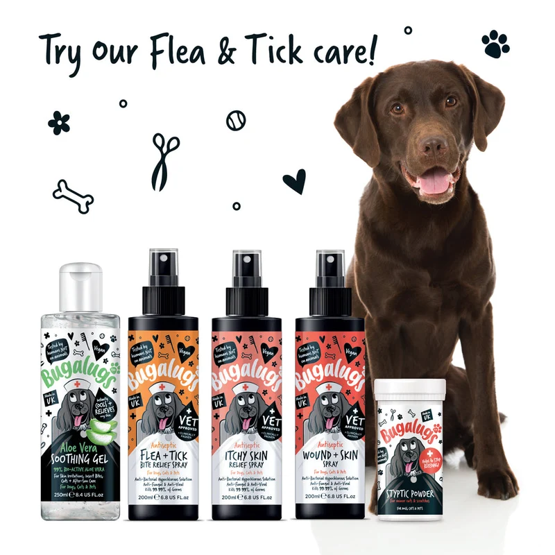 Bugalugs Flea & Tick Dog Shampoo - 500ML
