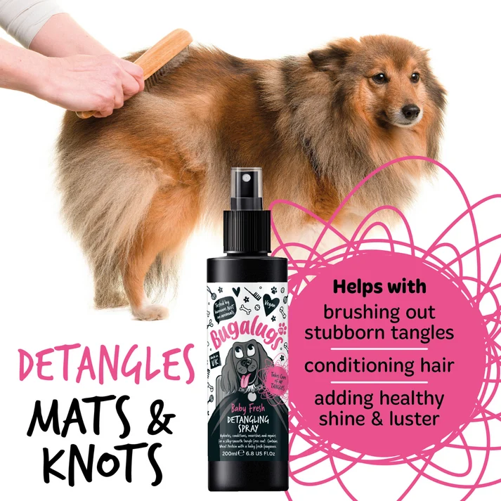 Bugalugs Baby Fresh Dog Detangling Spray 200ML