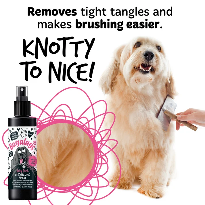 Bugalugs Baby Fresh Dog Detangling Spray 200ML