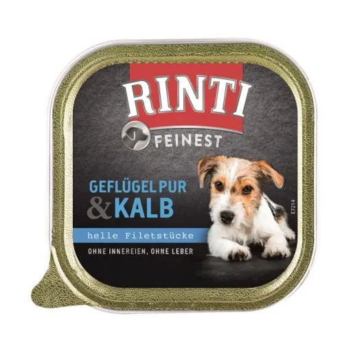 Rinti Schale Feinest Geflügel Pur & Kalb 11x150g
