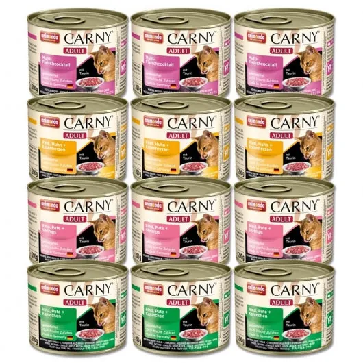 Animonda Carny Adult Mix 2 12x200g – ohne Zusatzstoffe