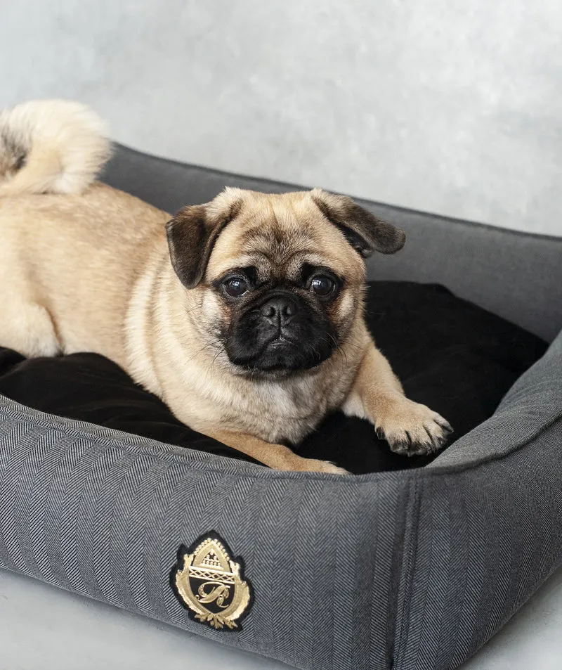Oh Charlie Square Dog Bed Royal