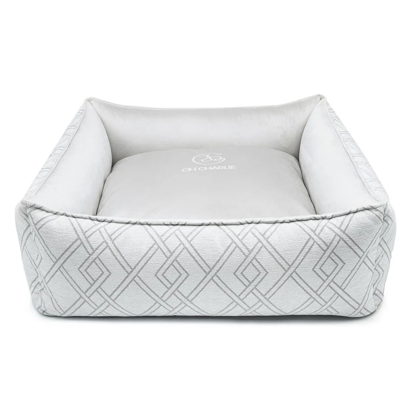 Oh Charlie Square Dog Bed Tivoli Deluxe