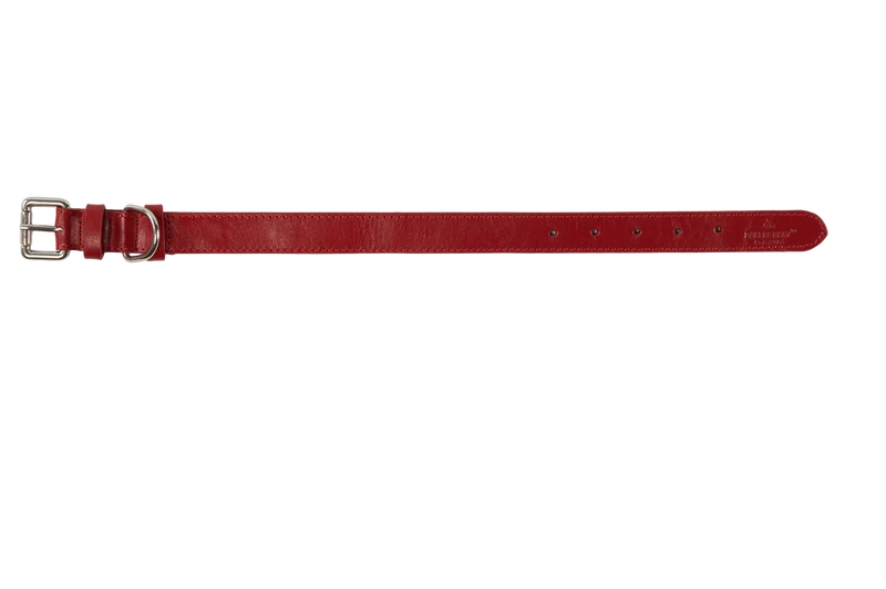 Baker & Bray Sustainable Leather Dog Collar | Rose