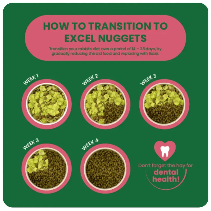 Burgess Excel Nuggets With Cranberry & Thyme For Mature Rabbit 1.5KG