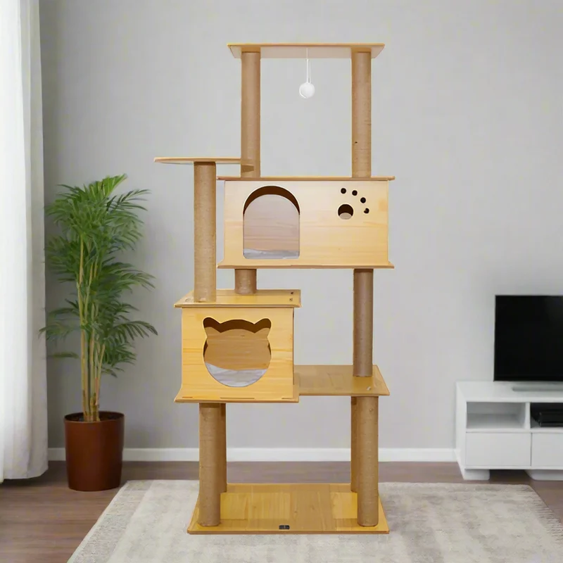 Regalia Kensington Cat Tree Tower & Scratch Post 40x60x150cm