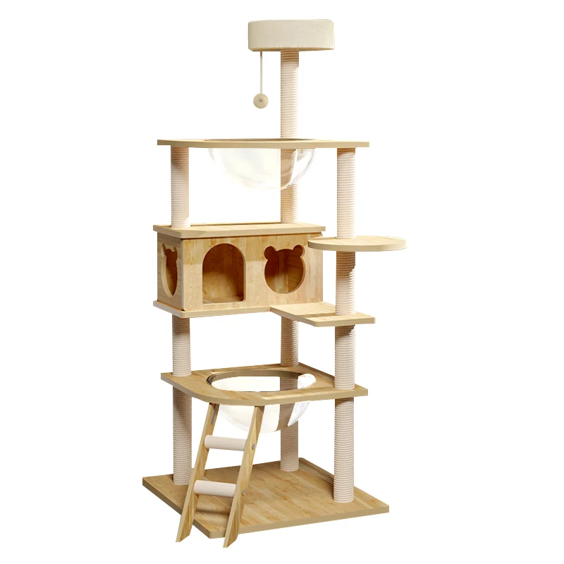 Regalia Hillsborough Cat Tree Tower & Scratch Post 40x50x145cm