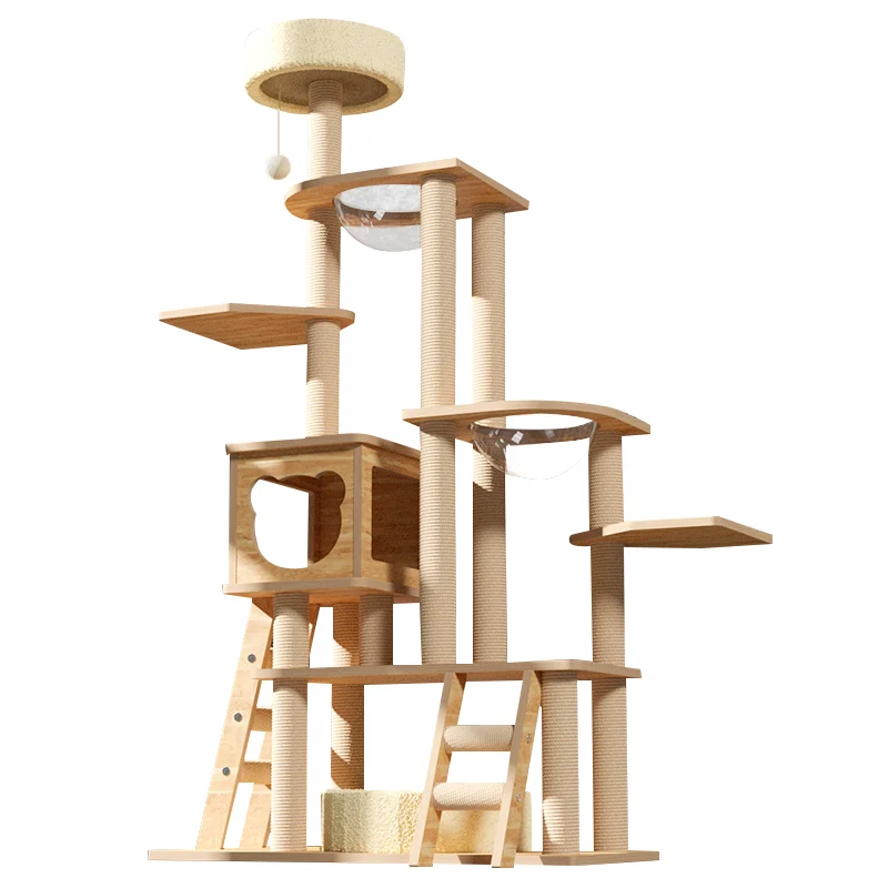 Regalia Hillsborough Cat Tree Tower & Scratch Post 40x50x145cm