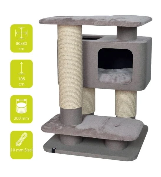 ebi Cat Scratching Tree Veliki 108x80x80cm