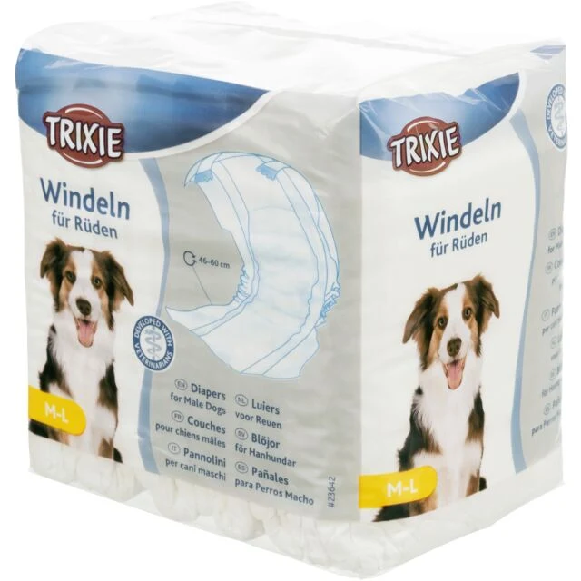Trixie Diapers for Male Dogs 12pcs - XS