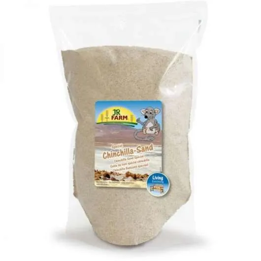 JR Farm Chinchilla-Sand Spezial – Befreit das Fell von Verunreinigungen