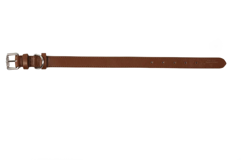 Baker & Bray Sustainable Leather Dog Collar | Brown