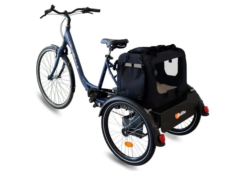 AddBike B-Back Box Pet | Tricycle Dog Bike Trailer