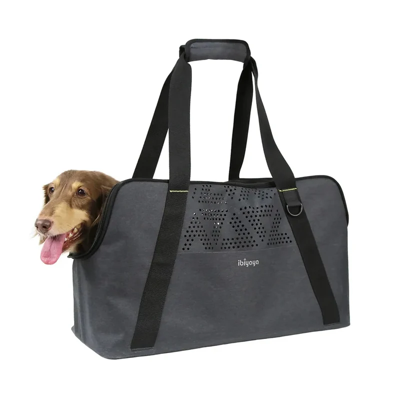 Ibiyaya Breezy Wanderer Dachshund Tote Bag | Airline Approved