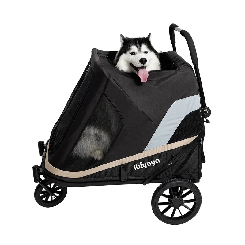 Ibiyaya Grand Cruiser Large Dog Stroller | + Included Supportive Cushion