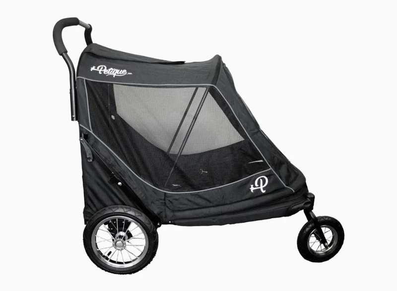 Petique Apollo Elite Pet Stroller & Trailer | Integrated Ramp