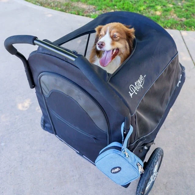 Petique Apollo Elite Pet Stroller & Trailer | Integrated Ramp