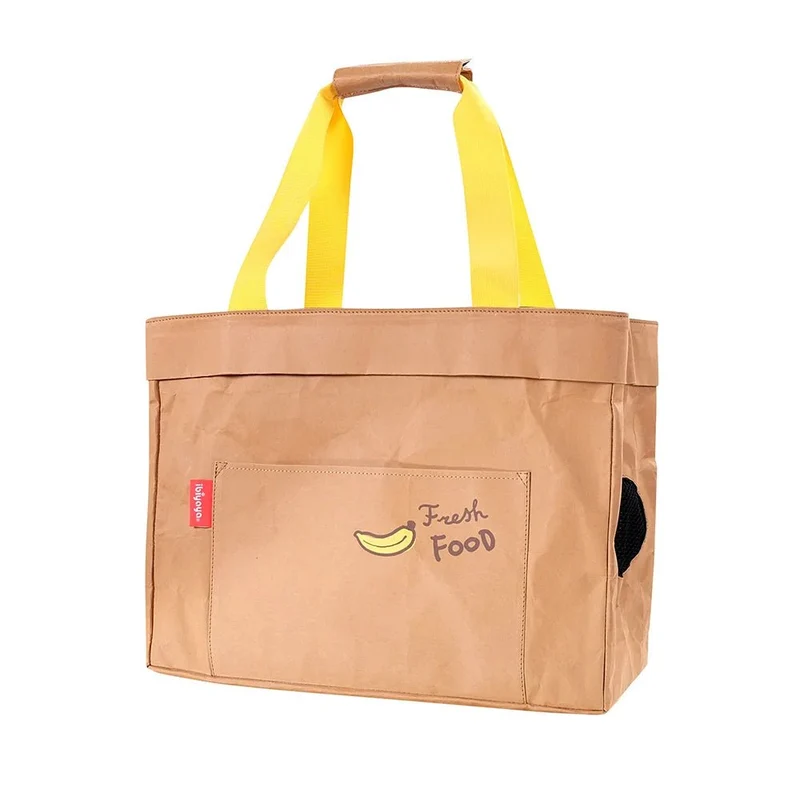 Ibiyaya Kraft Pa-purrr Canvas Pet Carrier