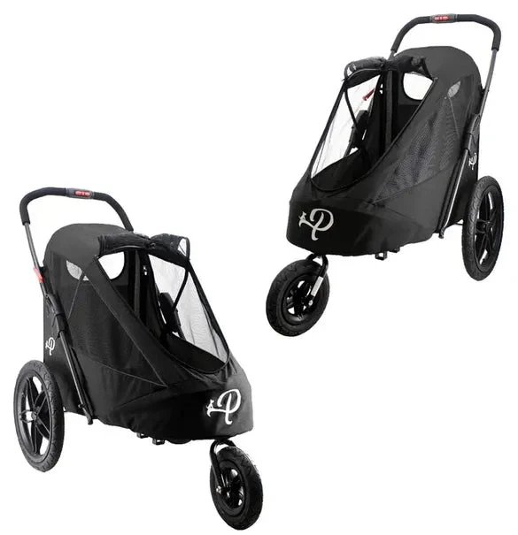 Petique Breeze Pet Jogger Stroller incl. Free Rain Cover & Bike Adapter